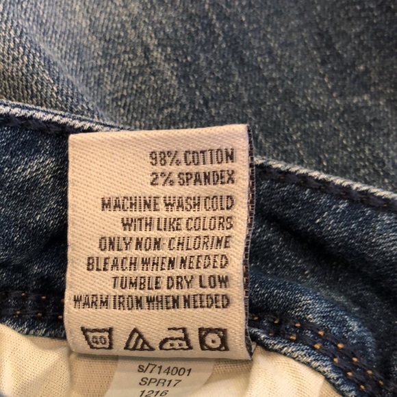 EUC American Rag distressed jeans juniors size 7 - Picture 8 of 8